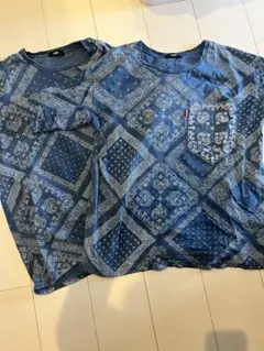RCWB ペイズリー柄 ポケットTシャツ 2枚セットのサムネイル