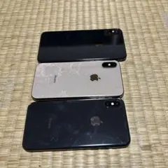 iPhonex xs xsmax 3台ともジャンク品です。