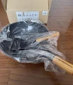 新品 OIGEN 盛栄堂 木柄付きフライパン 南部鉄器 鋳物 - メルカリ