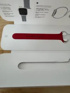 アップルウォッチ 純正　スポーツバンド　41mm M/Lのみ　レッド