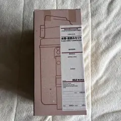 【新品】無印良品　飲み方が変えられる水筒・直飲みセット ⚠廃盤・販売終了品のサムネイル