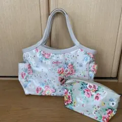Cath Kidston フラワープリント トートバッグ