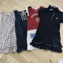 ワンピース　4点セット 130cm まとめ売り