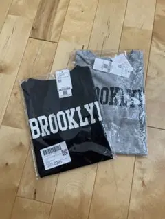 新品未開封　coca レイヤード風コットンロゴTシャツ 子供服 二枚セット