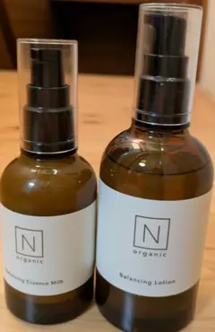 Ｎオーガニックベーシックローション、エッセンスミルク