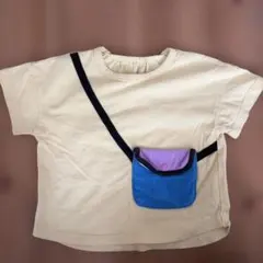 シナぷしゅポシェット付き 半袖Tシャツのサムネイル