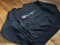 90s USA製 Champion reverseリバースウィーブスウェット　黒