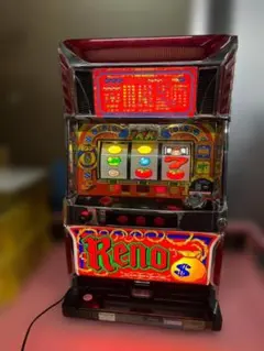 パチスロ実機 初代 Reno リノ 3号機 ニイガタ電子精機 レトロ台 - メルカリ