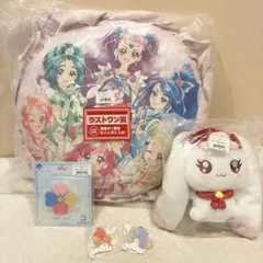 プリキュア 一番くじ ラストワン賞 C賞 ぬいぐるみ ☆5点セット