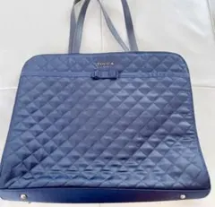 美品　トッカ　TOCCA トートバック　サブバック　ネイビー