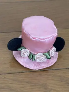 ミニーちゃん　帽子型ヘアピン　ぱっちん
