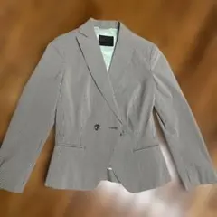 美品‼️【トゥモローランド】　ストライプジャケット　春夏向き