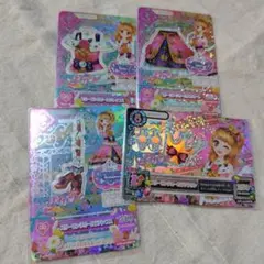 匿名発送　アイカツカード　劇場版限定　スリーピンクオーロラコーデ　大空あかり