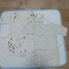 フィセル　ナオミイトウ　長肌着　2枚セット　50〜60　日本製