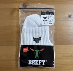 セブンイレブン　BEEFY クォーターレングス ソックス 25-27cmのサムネイル