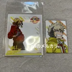 ヒロアカ FES! アクリルカード 特典 カード オールマイト 爆豪勝己