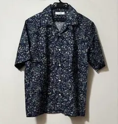 INHERIT バティック柄 シャツ　Mサイズのサムネイル