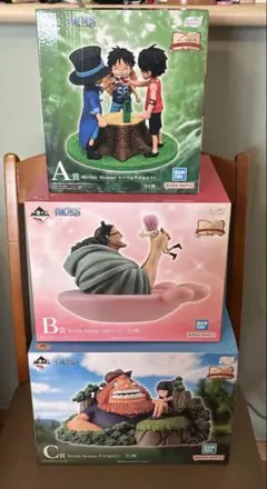 一番くじ　ワンピース　ドラマティックメモリーズ　A賞　B賞　C賞