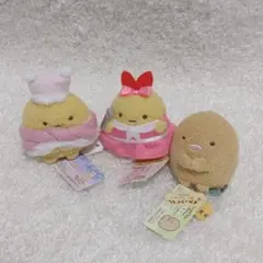 すみっコぐらし　てのりぬいぐるみ　えびふらいのしっぽ　とんかつ