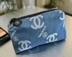 2026年最新】chanel ノベルティ デニムポーチの人気アイテム - メルカリ