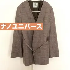美品　ナノユニバース　ジャケット　36 レディース　スーツ