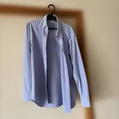 UNIQLO ライトブルー ボタンダウンシャツ M