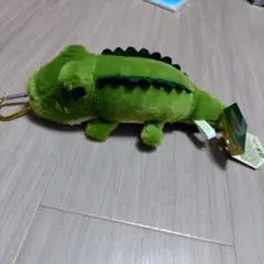ぷきゅ&ぶるぶる！ふわふわワニ ミントグリーン