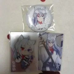 カラフルピーチどぬく 缶バッチ カードセット