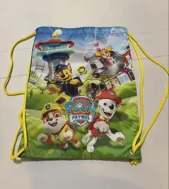 新品未使用　PAW PATROL ナップザック、体操服入れ、スポーツバッグのサムネイル
