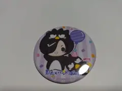 ジグザグ×サンリオ　コラボカフェ　 影丸×バッドばつ丸 缶バッジのサムネイル