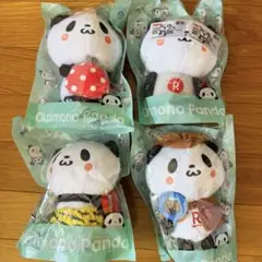 楽天 お買いものパンダ ぬいぐるみ 4体セット