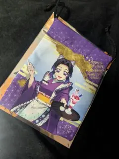 鬼滅の刃 巾着 ジョイフル　胡蝶しのぶ