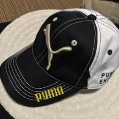 PUMA ゴルフキャップ ブラック×ホワイト【匿名発送】