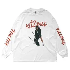M ロンT 白 キルビル SZA KILL BILL ラップティーズ RAPのサムネイル