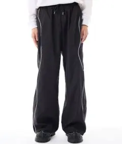 Theater code リフレクティブ サイドライン トラックパンツ
