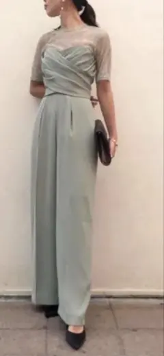 LAGUNAMOON LADY クロスベアパンツドレス