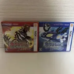☆未開封シュリンク付☆ポケットモンスター オメガルビー・アルファ