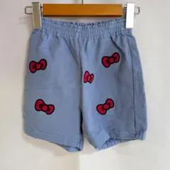 petit main キティちゃんコラボ ハーフパンツ 120cm