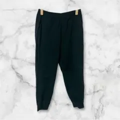 ユニクロ UNIQLO ウルトラストレッチアクティブジョガーパンツ ブラック L