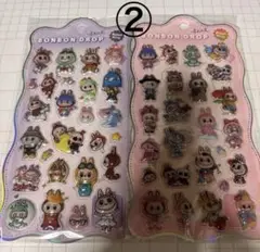 ② BONBON DROP シール 2シートセット らぶぶ