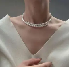 ripsalis フルパールチョーカー