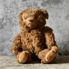 【t】アンティークベア　アンティークテディベア　ハーマン アンティークテディベア ハーマン 1950年ごろ - メルカリ