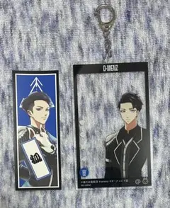 O-MENZ オーメンズ 狐 アクリルキーホルダー＆千社札