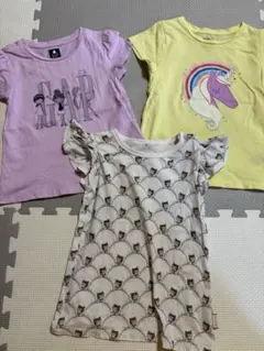 GAP UNIQLO Tシャツ 3枚セット　100cm