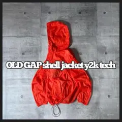 OLD GAP shell jacket draw cord y2k tech