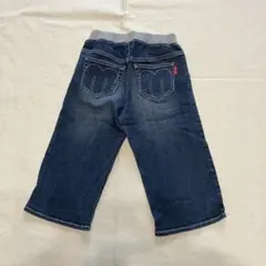 ミキハウス デニム ハーフパンツ 140cm 子供服 キッズ 半ズボン