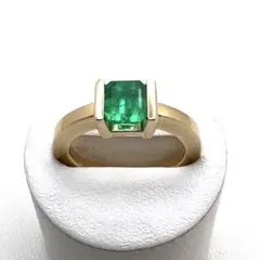 K18 リング　エメラルド0.89ct 11号 5.97 g