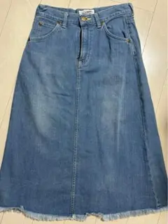 Lee デニムミディ丈スカート S