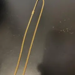 K18 ネックレス 21.7g 金 16面ダブル 55cm 刻印あり - メルカリ