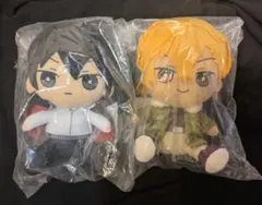 REBORN ひこくじ B賞 雲雀恭弥 ディーノ ぬいぐるみ